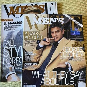 FIRST EDITION Men's Vogue - George Clooney
